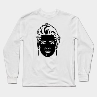 Mad Maggie Icon Black Long Sleeve T-Shirt